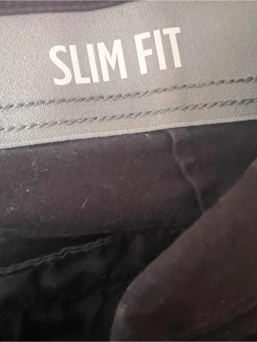 Lee Slim Fit Mens Black Twill Pants Chino's 32x32 Stretch Waist Soft Casual
